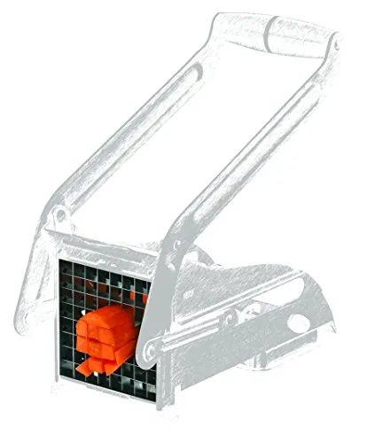 GEFU Schneideinsatz/Stifteschneider 9x9mm - Edelstahl Schneideinsatz für Pommfrischneider, präzise Schnitte für perfekte Pommes frites, ideal für die moderne Küche.