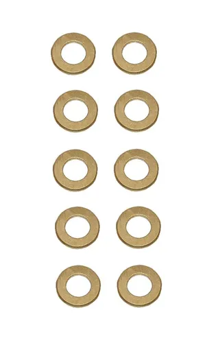 Unterlegscheibe Unterlegscheiben Messing 5,3 mm DIN125 10 Stück (0142)