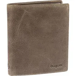 bugatti Volo Geldbeutel Herren - Hochformat Leder Geldbörse Braun - Herren-Geldbörse aus hochwertigem Leder mit 10 Kartenfächern, ideal für den täglichen Gebrauch. Kompakt und leicht, passt perfekt in jede Hosentasche.