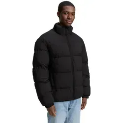 Tom Tailor Herren 1046902 Jacke, 29999-Black, XXL - Funktionsjacke mit wasser- und schmutzabweisendem Bionic-Finish, ideal für den Winter. Leicht, mit praktischen Taschen und umweltfreundlichen Materialien aus recycelten PET-Flaschen.