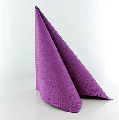 Papierservietten Lila von Sovie HORECA