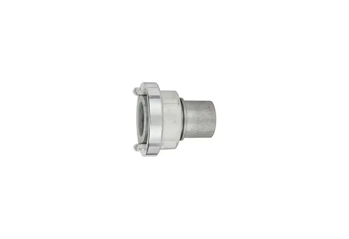 Riegler Storz-Kupplung 110-A, Alu - Druckluftschlauch-Zubehör mit drehbarem Stutzen für einfache und sichere Schlauchverbindungen, ideal für Wasserversorgung und Feuerwehr, max. Druck 16 bar.
