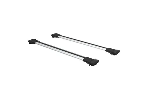 TURTLE Dachträger für Opel Vivaro (X83) 2001-2014 – Grau - Robuster Dachträger aus Aluminium und Kunststoff für Opel Vivaro (X83). Traglast bis 75 kg, ideal für vielseitige Transportlösungen. Integrierte Schlösser bieten Sicherheit für Ihre Ladung.