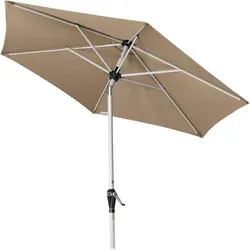 Active Auto Tilt 320 Sonnenschirm - 5 Farben Ø 320 cm - Genießen Sie den Sommer mit dem Active Auto Tilt Sonnenschirm! Er bietet eine benutzerfreundliche Kurbel und eine praktische Neigefunktion. Ideal für schattige Stunden im Garten oder auf der Terrasse. Robust und in 5 Farben erhältlich.