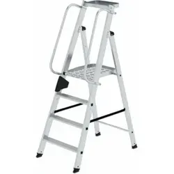 MUNK Podestleiter 50084, klappbar mit 4 Stufen von Günzburger