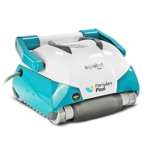 Paradies Poolsauger BWT Aquabot FRC90 - Vollautomatischer Poolreiniger - Automatische Poolreiniger mit 4D-Filtertechnologie für eine gründliche Reinigung von Boden, Wand und Wasserlinie in Pools jeder Größe.