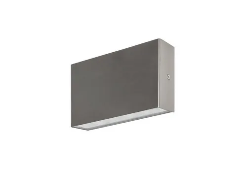 Arcchio Karline Außen Wandleuchte 8W Steel - Lampen für Außenbereiche, elegante und robuste Metalloberfläche, ideal für eine einladende Atmosphäre rund um Ihr Zuhause.