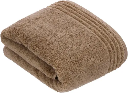 Handtücher Vienna Style Supersoft Camel - 6300 - Duschtücher mit puristischem Design und Streifen-Bordüre, aus 100% supersoft Baumwolle, pflegeleicht und trocknergeeignet für höchsten Komfort.