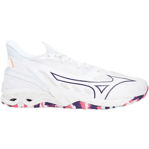 Mizuno Wave Mirage 5 W Handballschuh 40,5 EU - Handballschuh in Größe 40,5, bietet hervorragende Dämpfung und Stabilität für optimale Leistung auf dem Spielfeld.