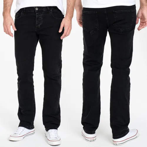 Rock Creek Herren Jeanshose RC-2443 in Schwarz