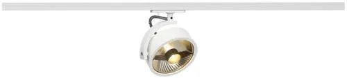 SLV KALU TRACK QPAR111 Leuchtenkopf Weiß mit 1P.-Adapter von SLV
