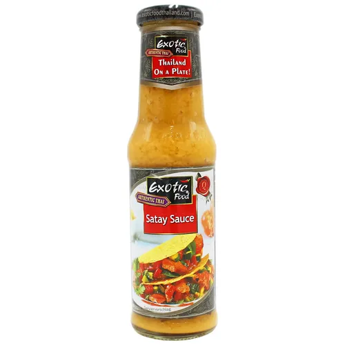 Exotic Food Sataysauce 250ml Satay Sauce Satee Sate Satay Sosse