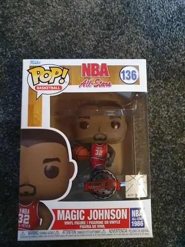 Funko Pop Basketball #136 Magic Johnson - NBA All Stars Special Edition NEU OVP