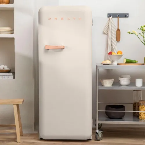 CREATE RETRO FRIDGE 150 ROSE GOLD