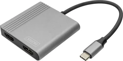 DIGITUS Grafikadapter 2in1, USB-C von DIGITUS
