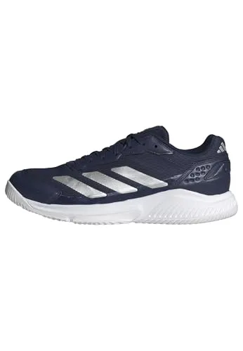 Produktbild adidas Herren Courtquick Padel Schuhe, Dunkelblau/Silber Met./FTWR Weiß, 47 1/3 EU