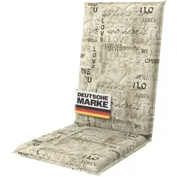 Gardissimo 8613 Hochlehner Gartenstuhl Auflagen 120x50x8cm natur