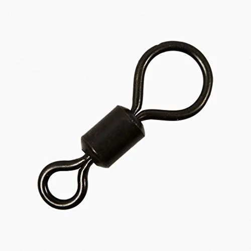 Mikado 10 Big Eye Rolling Swivel Wirbel Karpfenwirbel #8 (8/4)