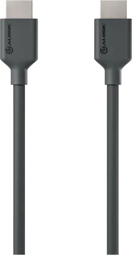 ALOGIC Elements Series - Premium Highspeed - HDMI-Kabel mit Ethernet - HDMI männlich zu HDMI männlich - 2,0m - Schwarz - Unterstützung für 3D-Video, 1080p-Unterstützung, 240 Hz, 4K60Hz UHD-Support, unterstützt 4K 60 Hz (4096 x 2160) (EL2HD-02)