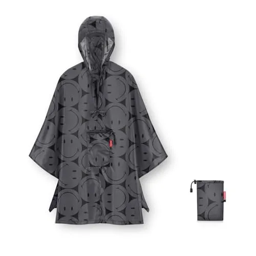 reisenthel Regenponcho mini maxi Smiley Grey AN7085