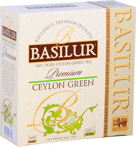 BASILUR Premium Ceylon green ohne Hülle 100 × 2 g