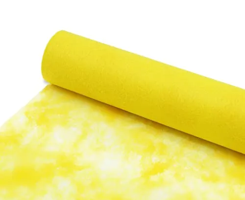 Sizocloud® Tischläufer Tischband (Gelb, 20 cm breit) in gelb von DEKO AS