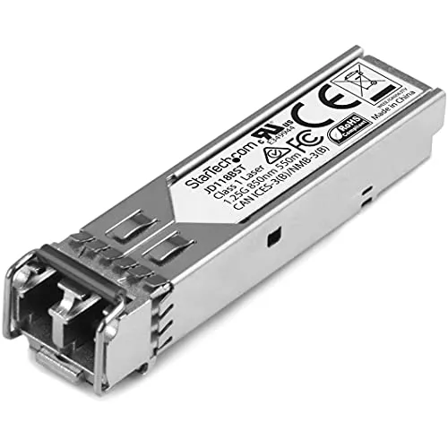 StarTech.com HP JD118B kompatibel SFP Transceiver Modul - Computer-Adapter für HPE-Switches, 1 Gbps Geschwindigkeiten und bis zu 550 m Reichweite, ideal für professionelle Netzwerklösungen.