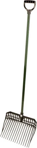 Kerbl Dunggabel EcoFork mit Stiel Mistgabel Mistforke Pferdedunggabel 38 x 30 cm