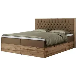 MKS MEBLE Boxspringbett 160x200 mit Bettkasten