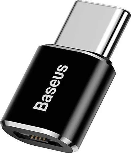 Baseus Micro USB auf USB Type-C Adapter - schwarz