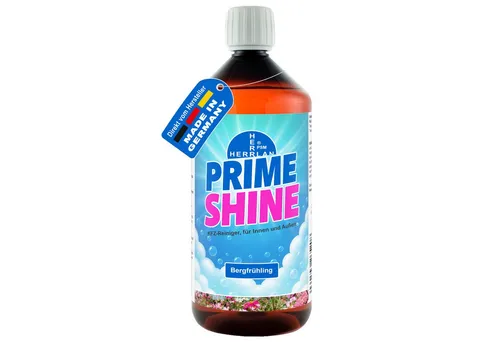 HERRLAN Kfz-Reiniger - PrimeShine Autoreiniger / Cockpit-Reiniger (für innen und außen 1000 ml - Made in Germany)