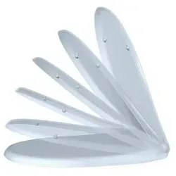 Pagette WC-Sitz V.I.P. NEW mit Absenkautomatik - Hochwertiger Duroplast WC-Sitz mit Absenkautomatik, leicht zu reinigen dank abnehmbarer Klick-o-matik und universeller Passfähigkeit für Standard-WCs.