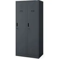 Produktbild Stahlspind Garderobenschrank 2 Abteile