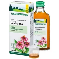Schoenenberger Naturreiner Heilpflanzensaft Echinacea - Arzneimittel zur Unterstützung des Immunsystems, ideal bei Atemwegs- und Harnwegsinfekten, sorgt für ein starkes Immunsystem in stressigen Zeiten.