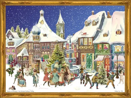 Sellmer Verlag | Adventskalender Weihnachten in der Stadt | Kalender | Deutsch