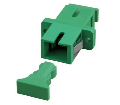 DSIT Serverschrank Singlemode Kupplung SC-SC simplex grün