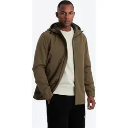 Ombre Clothing Übergangsjacke für Männer Kolley braun M - Braun - M