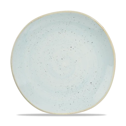 Churchill STONECAST Organic Round Plate Duck Egg Blue von Churchill