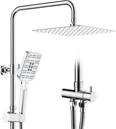 Rainsworth Duschsystem ohne Armatur Chrom