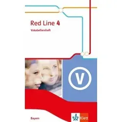 Red Line 4. Ausgabe Bayern. Vokabellernheft Klasse 8