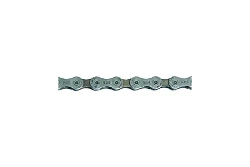 Shimano CN-HG53 Hyperglide-Kette, Silber - Fahrradketten, hochwertige 9-fach Kette mit 118 Gliedern, leicht zu reinigen und ideal für eine verbesserte Schaltleistung.