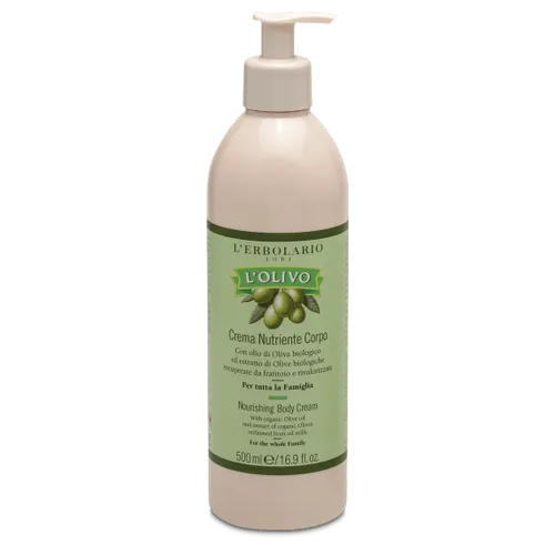 L'erbolario L' 'ol Ivo Pflegecreme für den Körper 500 ML - Tagespflege mit 500 ml, pflegt intensiv und sorgt für geschmeidige Haut den ganzen Tag.