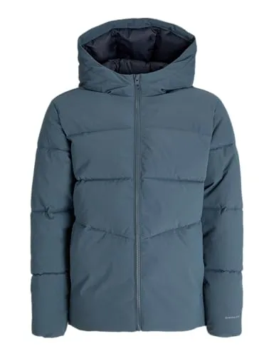 Jack & Jones Global Puffer Jacke Kinder - Funktionsjacke für Kinder, ideal für kalte Wintertage mit warmem Futter, windabweisend und praktischen Seitentaschen.