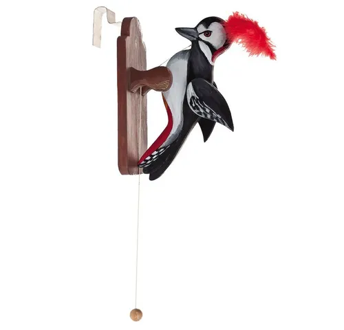 matches21 HOME & HOBBY Klopfspecht Holz Bausatz ab 12 Jahren Holzbaukasten