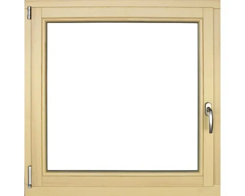 Produktbild Holzfenster Kiefer lackiert 1000x1000 mm DIN Links