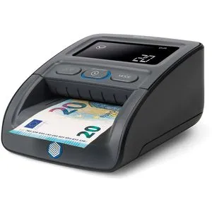 Safescan Geldscheinprüfer 155-S G2 - Magnetprüfer und Infrarot-Prüfgerät, siebenfache Falschgelderkennung für maximale Sicherheit und mobil einsetzbar