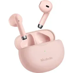 Mcdodo HP-8032 Bluetooth-Ohrhörer Drahtlose Kopfhörer mit Ladekoffer Mini TWS Gaming Sport Rosa - Rosa