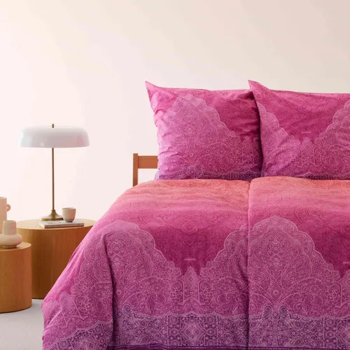 Bassetti Bettwäsche Dolceacqua P1 Fuchsia 135 x 200 cm von Bassetti