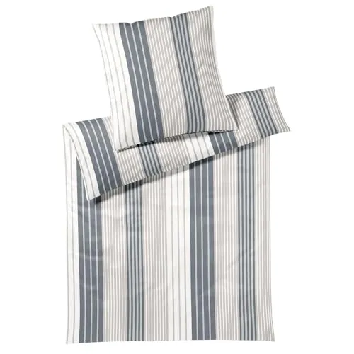 Joop! Bettwäsche Shaded Squares 4509 Korallenrot - 80x80 cm und 155x220 cm - Bettwäsche-Sets aus hochwertiger Baumwolle, mit modernem Schattenspiel-Design für einen stilvollen Schlafbereich.