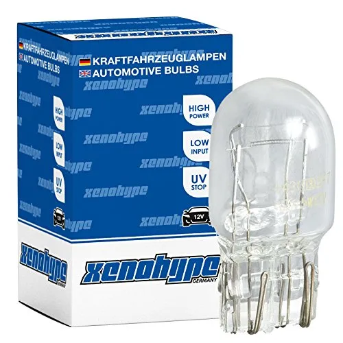 XENOHYPE 2x W21/5W Premium W3x16q 12V Glassockellampen